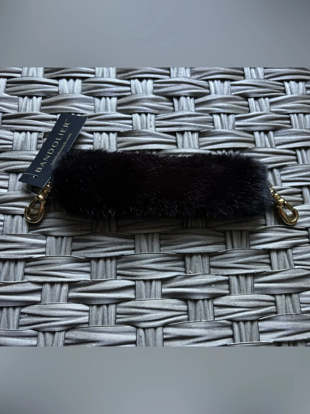 Bandolier - Norah Faux Fur Wristlet